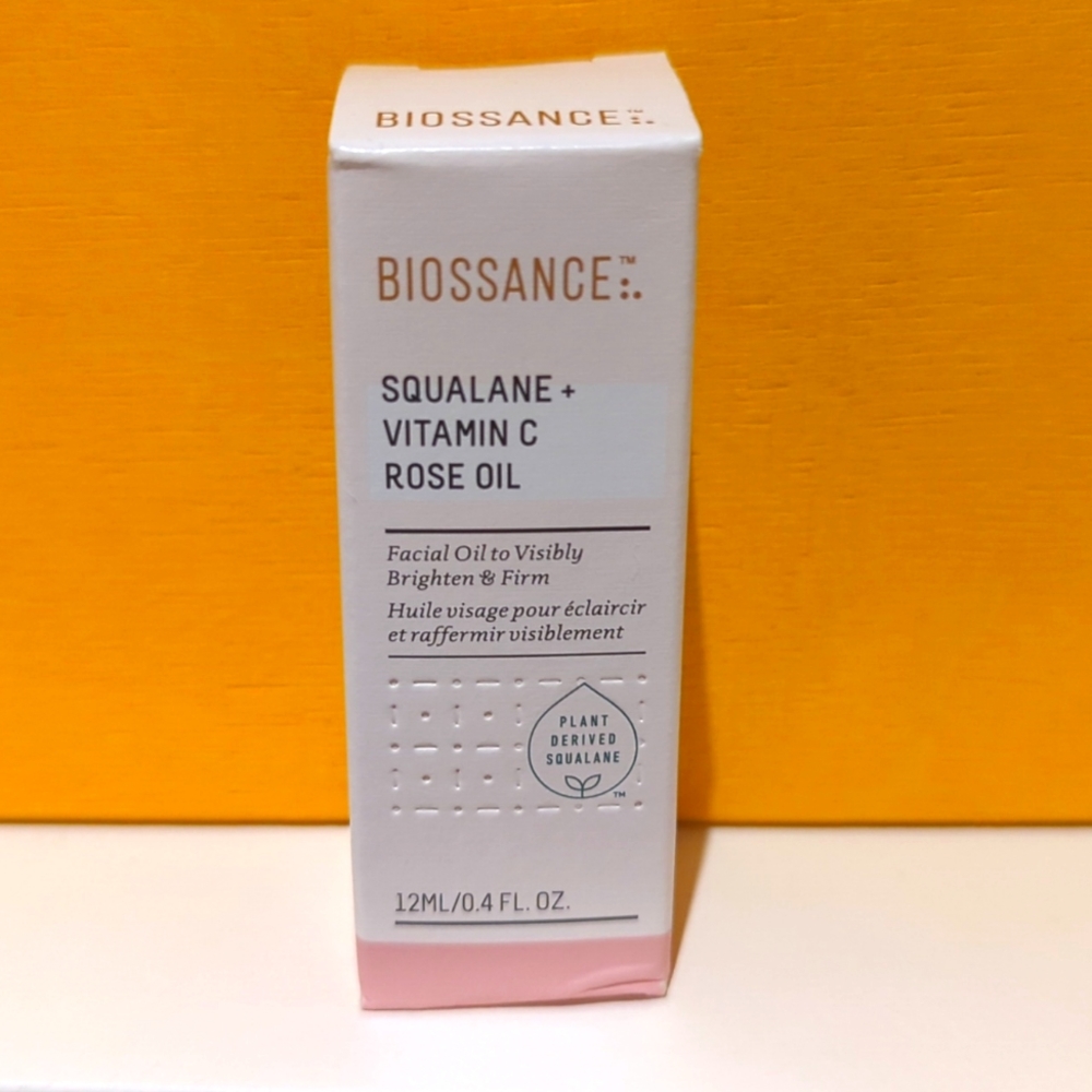 NIB Biossance Squalane Vit C Rose oil 12ml